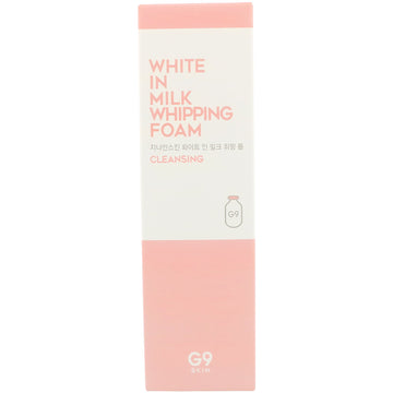 G9skin, White In Milk Whipping Foam, 120 ml