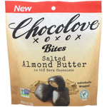 Chocolove, Bites, Salted Almond Butter in 55% Dark Chocolate, 3.5 oz (100 g) - The Supplement Shop