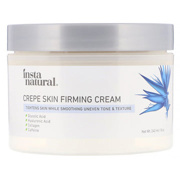 InstaNatural, Crepe Skin Firming Cream, Body Treatment, 8 oz (240 ml)
