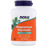 Now Foods, Magnesium Glycinate, 180 Tablets