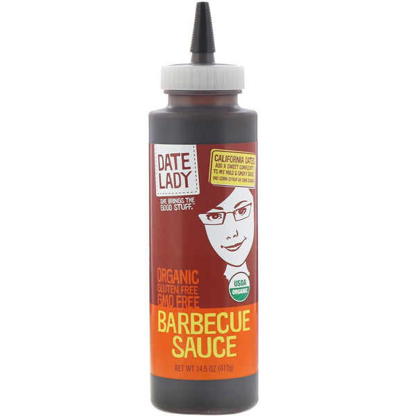 Date Lady , Barbecue Sauce, 14.5 oz (412 g) - The Supplement Shop