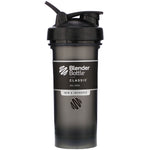 Blender Bottle, Classic With Loop, Black, 28 oz (828 ml) - The Supplement Shop