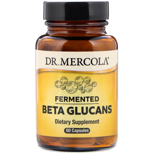 Dr. Mercola, Fermented Beta Glucans, 60 Capsules - The Supplement Shop