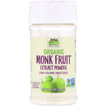Now Foods, Organic Monk Fruit Extract Powder, 0.7 oz (19.85 g) - The Supplement Shop