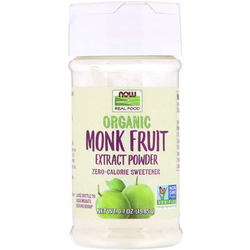 Now Foods, Organic Monk Fruit Extract Powder, 0.7 oz (19.85 g)
