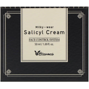 Elizavecca, Milky-Wear, Salicyl Cream, Face Control System, 1.69 fl oz (50 ml)