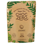 ChocZero, Dark Chocolate With Sea Salt, Coconut, Sugar Free, 6 Bars, 1 oz Each - The Supplement Shop