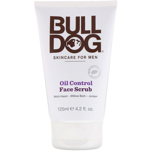 Bulldog Skincare For Men, Oil Control Face Scrub, 4.2 fl oz (125 ml) - The Supplement Shop