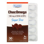 YumV's, ChocOmega, DHA & EPA, Delicious Milk Chocolate Flavor, Sugar Free , 150 mg, 30 Chewables - The Supplement Shop