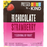 KIND Bars, Pressed by KIND, Dark Chocolate Strawberry, 12 Fruit Bars, 1.34 oz (38 g) Each - The Supplement Shop