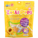 Zollipops, The Clean Teeth Pops, Peach, 3.1 oz - The Supplement Shop