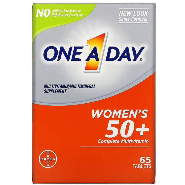One-A-Day, Women’s 50+ Complete Multivitamin, 65 Tablets - The Supplement Shop