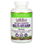 Paradise Herbs, Earth's Blend, One Daily Superfood Multi-Vitamin, 120 Vegetarian Capsules - The Supplement Shop