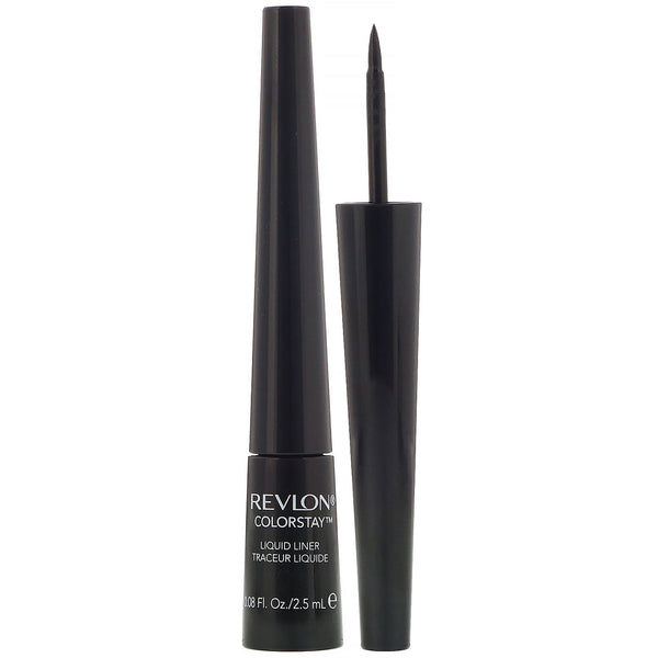 Revlon, Colorstay, Liquid Liner, Blackest Black 251, 0.08 oz (2.5 ml) - The Supplement Shop