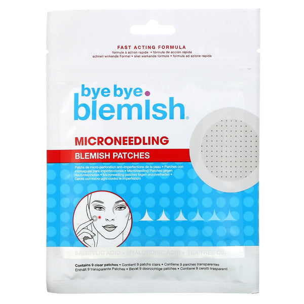 Bye Bye Blemish, Microneedling Blemish Patches, 9 Patches - The Supplement Shop