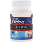 Allimax, Diabalife, Allicin, 500 mg, 30 Vegetarian Capsules - The Supplement Shop