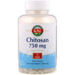 KAL, Chitosan, 750 mg, 120 Vegetarian Capsules - The Supplement Shop