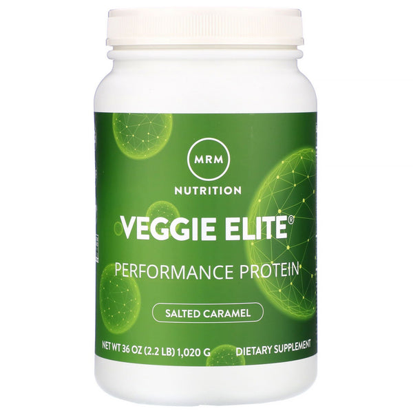 MRM, Veggie Elite Performance Protein, Salted Caramel, 2.2 lb (1,020 g) - The Supplement Shop