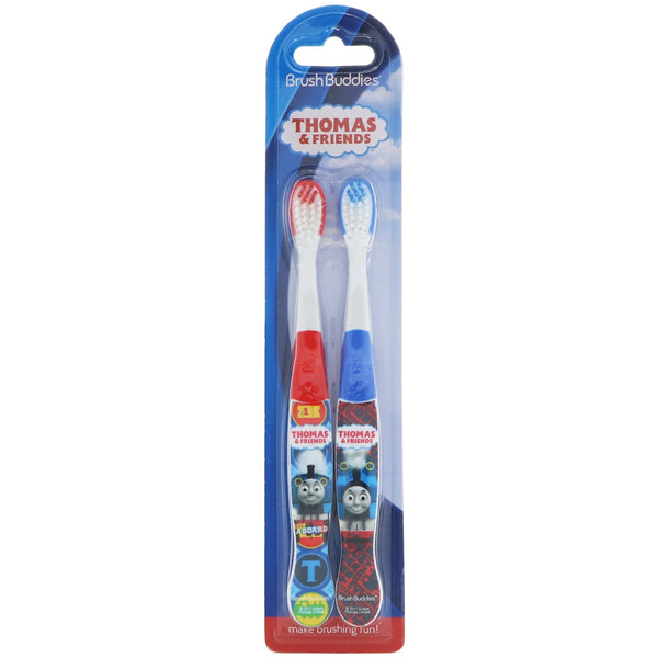 Brush Buddies, Thomas & Friends Toothbrush, 2 Pack - The Supplement Shop