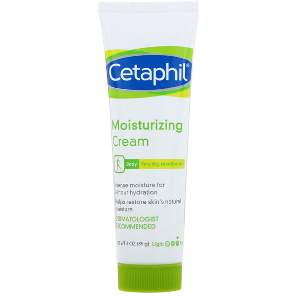 Cetaphil, Moisturizing Cream, Very Dry, Sensitive Skin, 3 oz (85 g) - The Supplement Shop