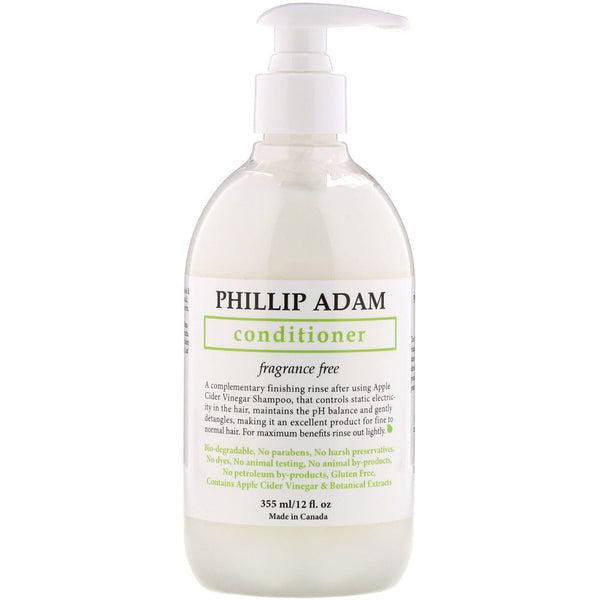 Phillip Adam, Conditioner, Fragrance Free, 12 fl oz (355 ml) - The Supplement Shop