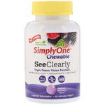 Super Nutrition, SimplyOne, See Clearly Triple Power Vision Formula, Wild-Berry Flavor, 90 Chewable Tablets - The Supplement Shop