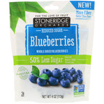 Stoneridge Orchards, Blueberries, Whole Dried Blueberries, Reduced Sugar, 4 oz (113 g) - The Supplement Shop