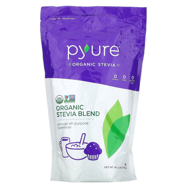 Pyure, Organic Stevia Blend, Granular All-Purpose Sweetener, 40 oz (1133 g) - The Supplement Shop
