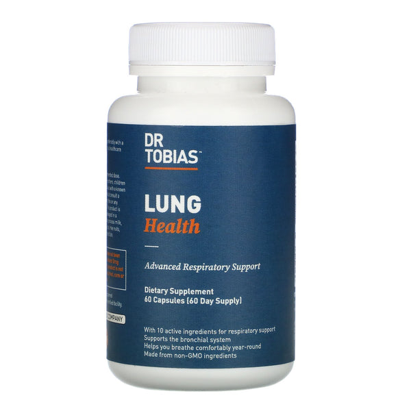 Dr. Tobias, Lung Health, 60 Capsules - The Supplement Shop
