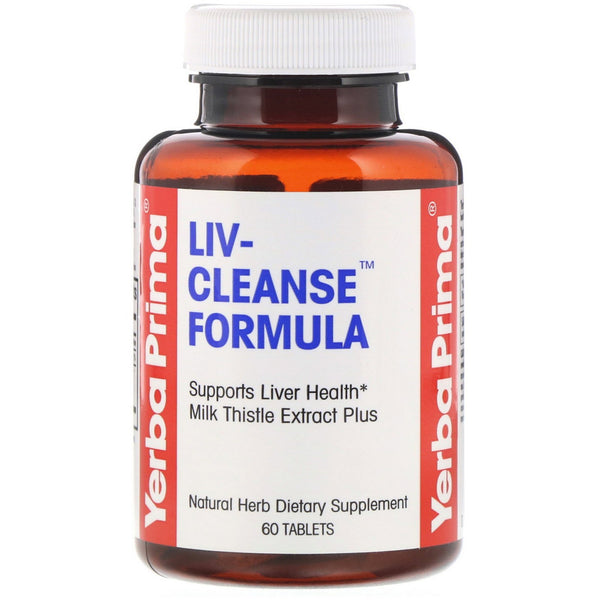 Yerba Prima, Liv-Cleanse Formula, 60 Tablets - The Supplement Shop