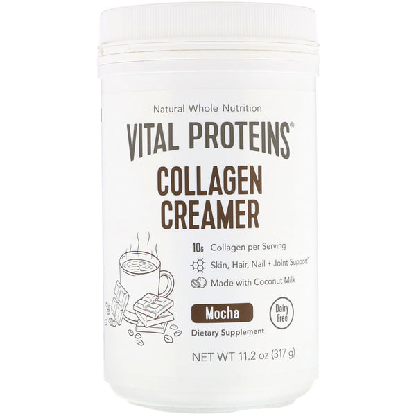 Vital Proteins, Collagen Creamer, Mocha, 11.2 oz (317 g) - The Supplement Shop