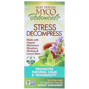 Fungi Perfecti, MycoBotanicals, Stress Decompress, 60 Vegetarian Capsules