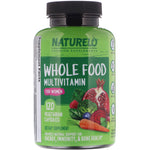 NATURELO, Whole Food Multivitamin for Women, 120 Vegetarian Capsules - The Supplement Shop
