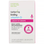 UpSpring, Baby, Liquid D3 Drops, Vitamin D, 0.31 fl oz (9.13 ml) - The Supplement Shop