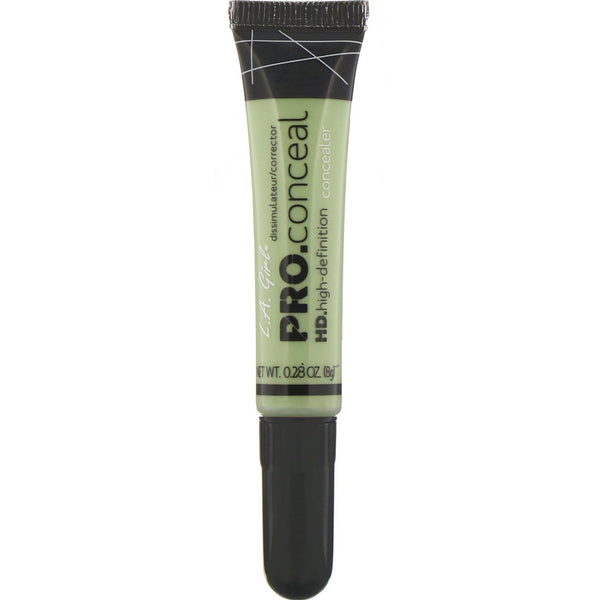 L.A. Girl, Pro Conceal HD Concealer, Green Corrector, 0.28 oz (8 g) - The Supplement Shop