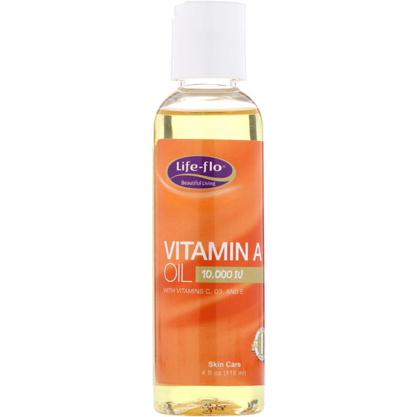 Life-flo, Vitamin A Oil, 10,000 IU, 4 fl oz (118 ml) - The Supplement Shop