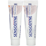Sensodyne, Extra Whitening Toothpaste with Fluoride, Twin Pack, 2 Tubes, 4 oz (113 g) Each - The Supplement Shop