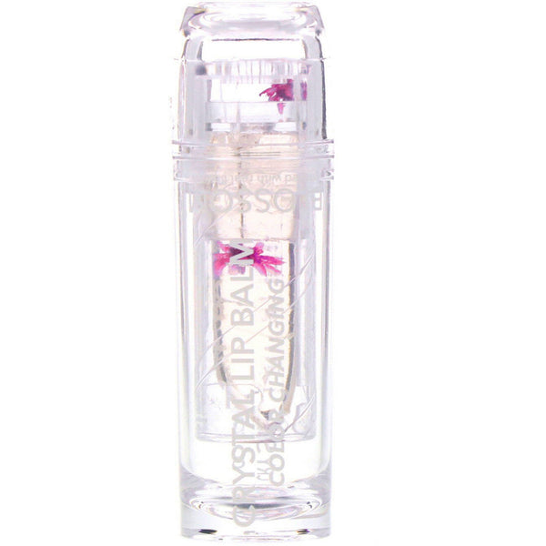 Blossom, Crystal Lip Balm, Color Changing, Pink, 3 g - The Supplement Shop