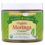 Sunny Green, Organic Moringa Powder, 3.5 oz (100 g) - The Supplement Shop
