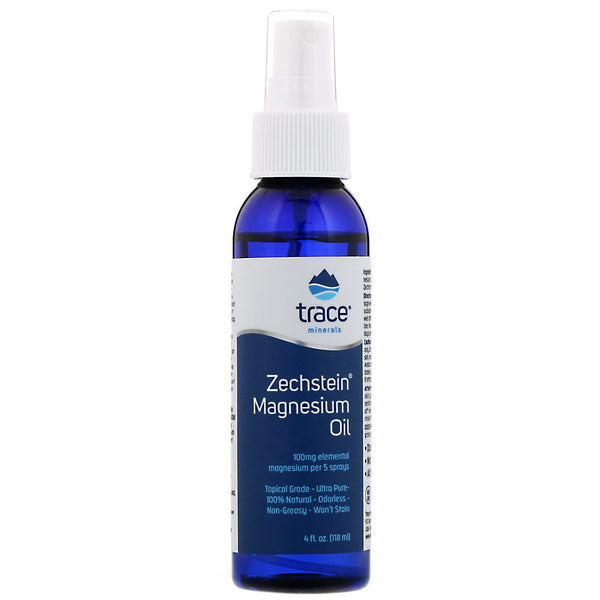 Trace Minerals Research, Zechstein Magnesium Oil, 4 fl oz (118 ml) - The Supplement Shop