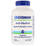 Life Extension, Anti-Alcohol, HepatoProtection Complex, 60 Vegetarian Capsules - The Supplement Shop