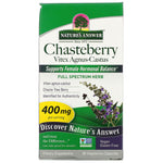 Nature's Answer, Chasteberry, Vitex Agnus-Castus, 400 mg, 90 Vegetarian Capsules - The Supplement Shop