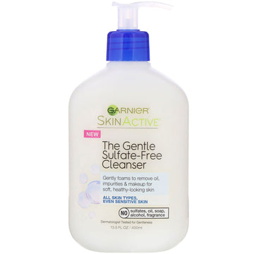 Garnier, SkinActive, The Gentle Sulfate-Free Cleanser, 13.5 oz (400 ml)