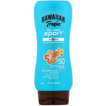 Hawaiian Tropic, Island Sport, Broad Spectrum Sunscreen, SPF 50, Light Tropical, 8 fl. oz (236 ml) - The Supplement Shop