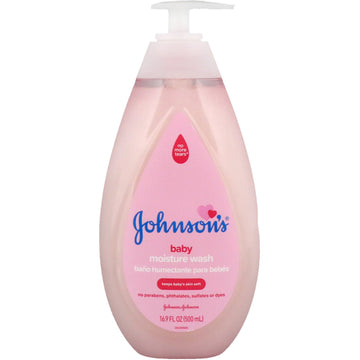 Johnson & Johnson, Baby Moisture Wash, 16.9 fl oz (500 ml)