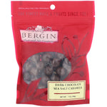 Bergin Fruit and Nut Company, Dark Chocolate Sea Salt Caramels, 7 oz (198 g) - The Supplement Shop