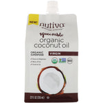 Nutiva, Organic Squeezable, Virgin Coconut Oil, 12 fl oz (355 ml) - The Supplement Shop