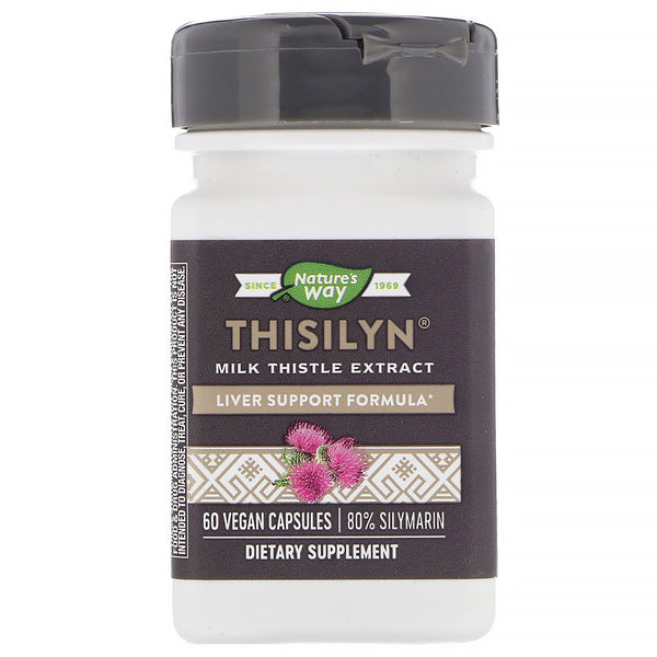 Nature's Way, Thisilyn, Milk Thistle Extract, 60 Vegan Capsules - The Supplement Shop