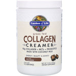 Garden of Life, Grass Fed Collagen Creamer, Chocolate, 12.06 oz (342 g) - The Supplement Shop