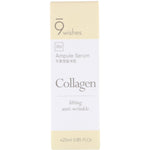 9Wishes, Ampule Serum, Collagen, 0.85 fl oz (25 ml) - The Supplement Shop